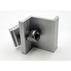 Végzáró leszorító komplett W50B sínhez Ezüst szin