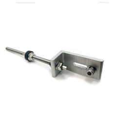 Ászokcsavar 10x200mm síntartó szerkezettel