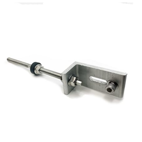 Ászokcsavar 10x200mm síntartó szerkezettel